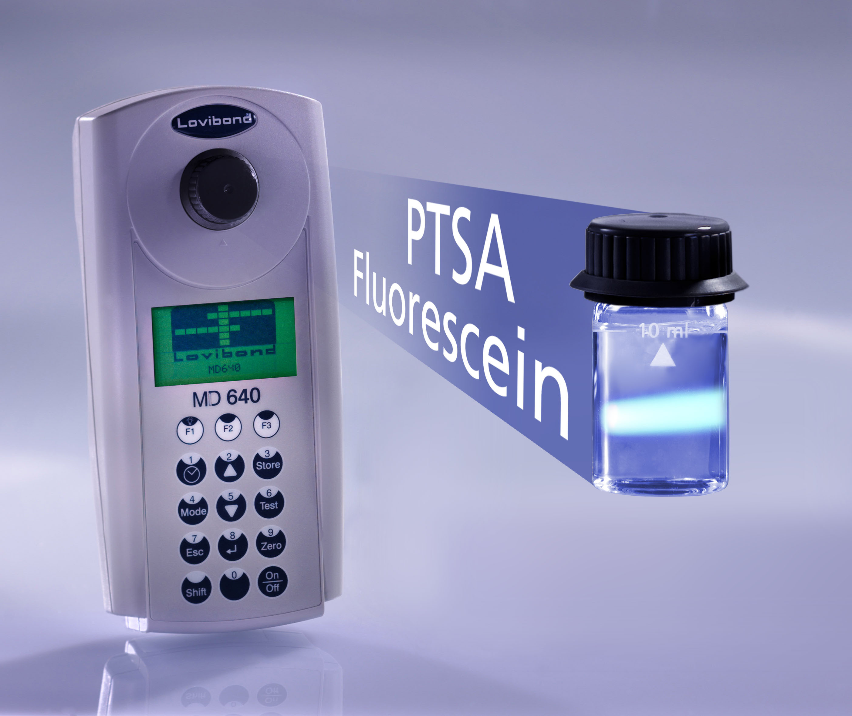 罗威邦 MD 640 PTSA 荧光素 多参数测定仪 蓝牙
