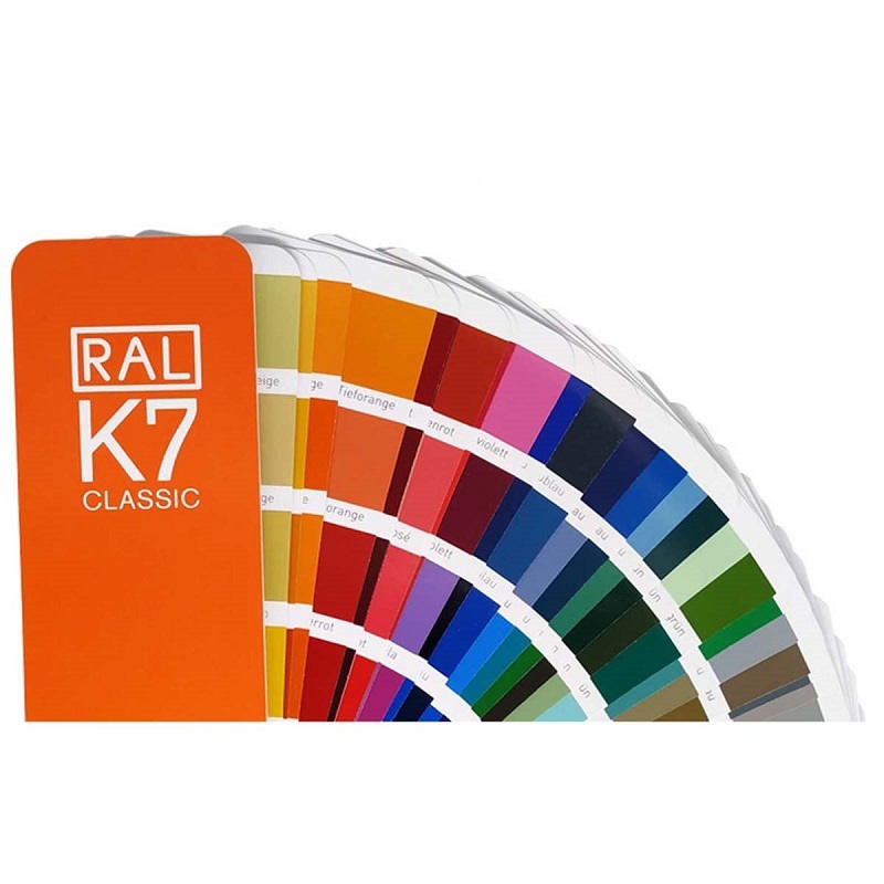 德国 新款RAL K7劳尔国际标准涂料油漆色卡