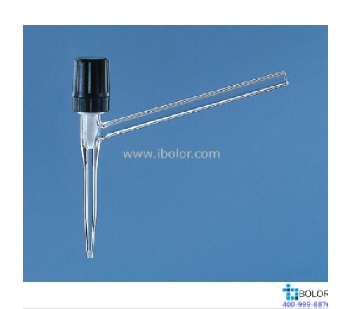 直滴型针形滴定阀，适用于25 ml, Boro 3.3 滴定管，0-2.5 mm 82221 滴定管