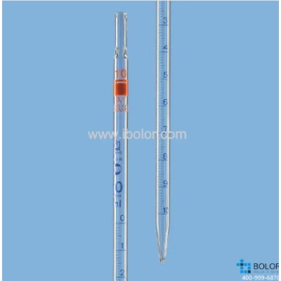  刻度移液管，BLAUBRAND，AS级，1类（零刻度位于顶端），0.5:0.01 ml 移液管/吸管