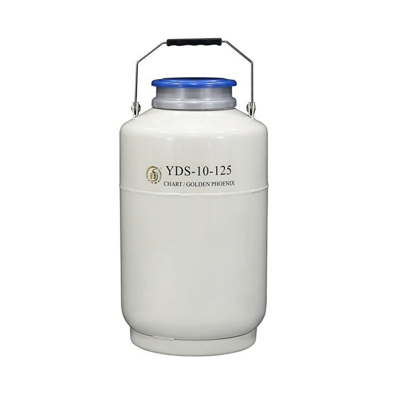 贮存型液氮生物容器YDS-10-210成都金凤大口径液氮罐