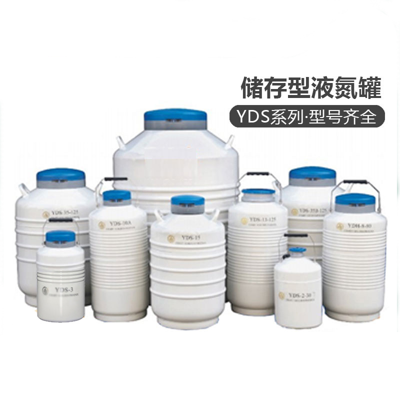 贮存型液氮生物容器YDS-10-210成都金凤大口径液氮罐