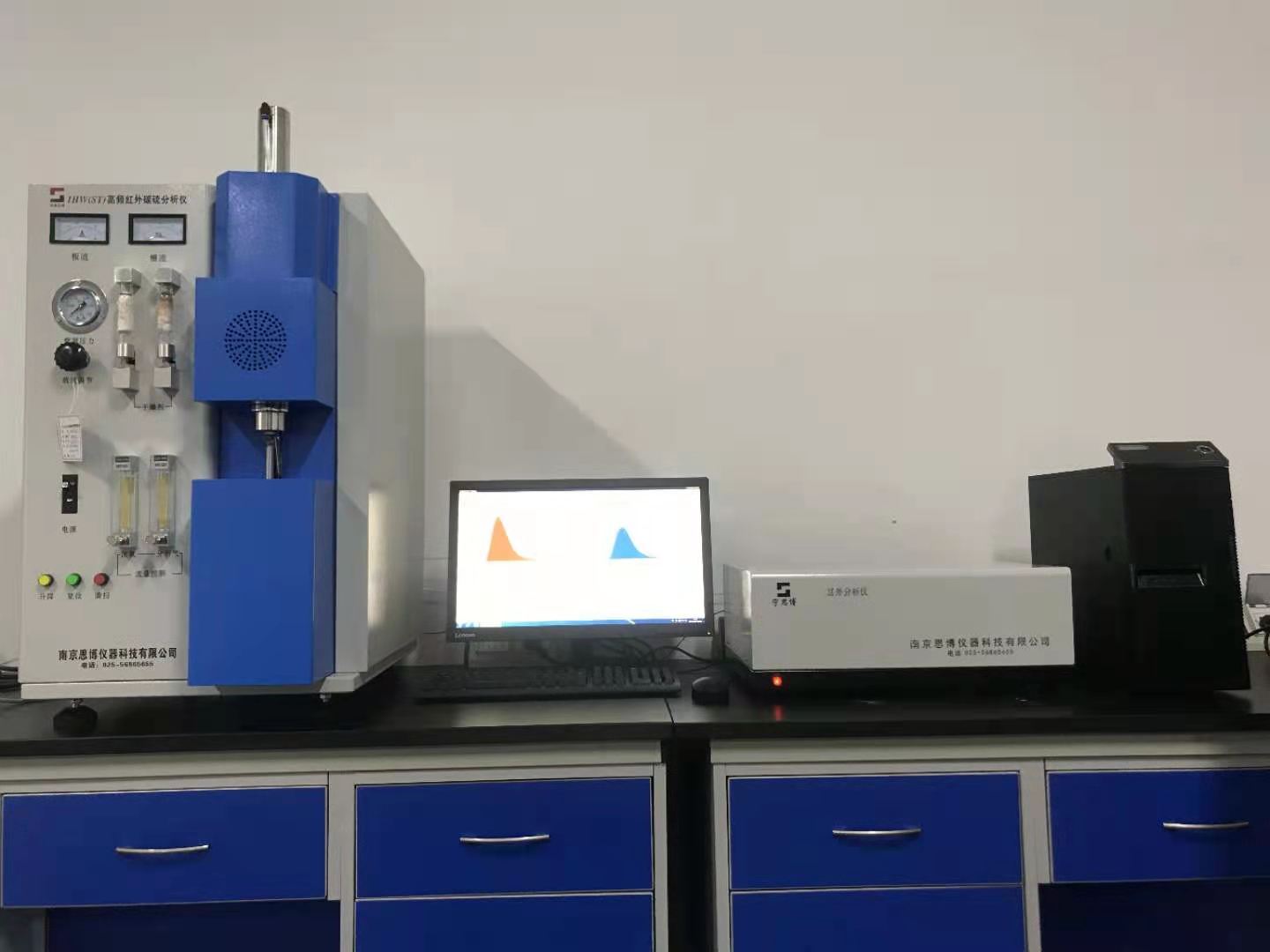思博科技 磷酸铁锂碳硫分析仪1HW(ST)高频红外碳硫仪  