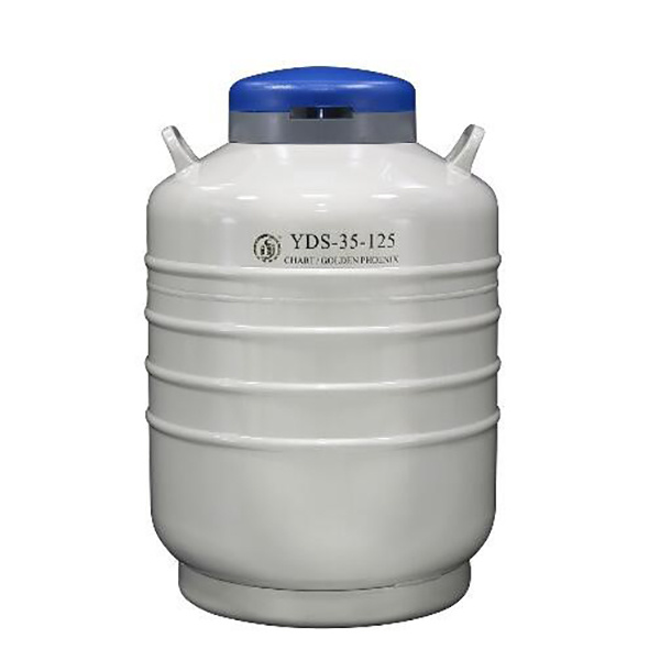 贮存型液氮生物容器YDS-35-125成都金凤大口径