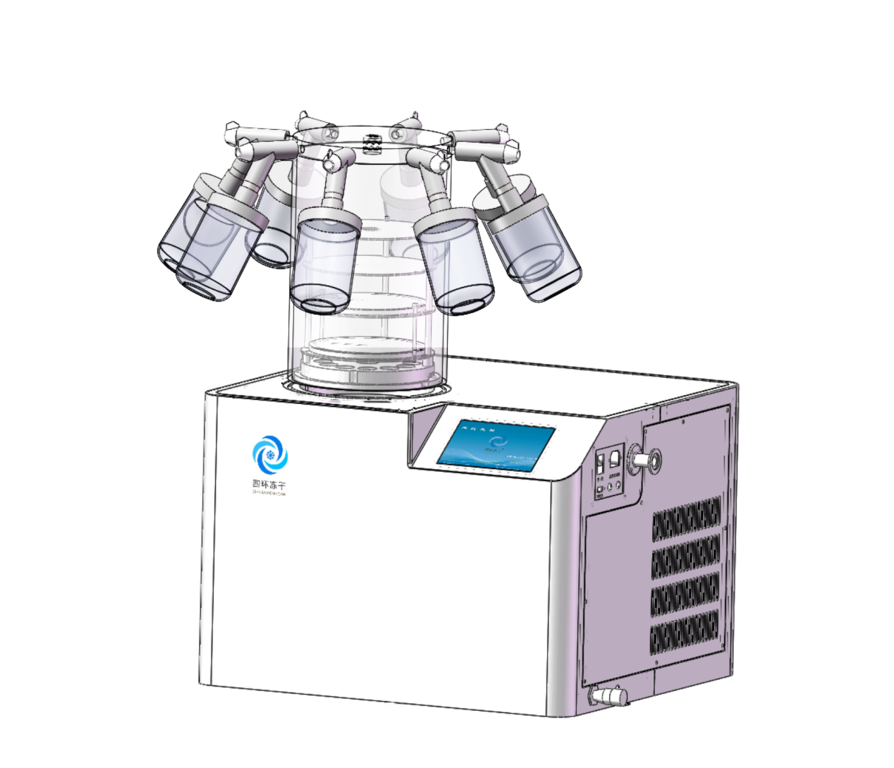 四环冻干机真空冷冻LGJ-10D标准型