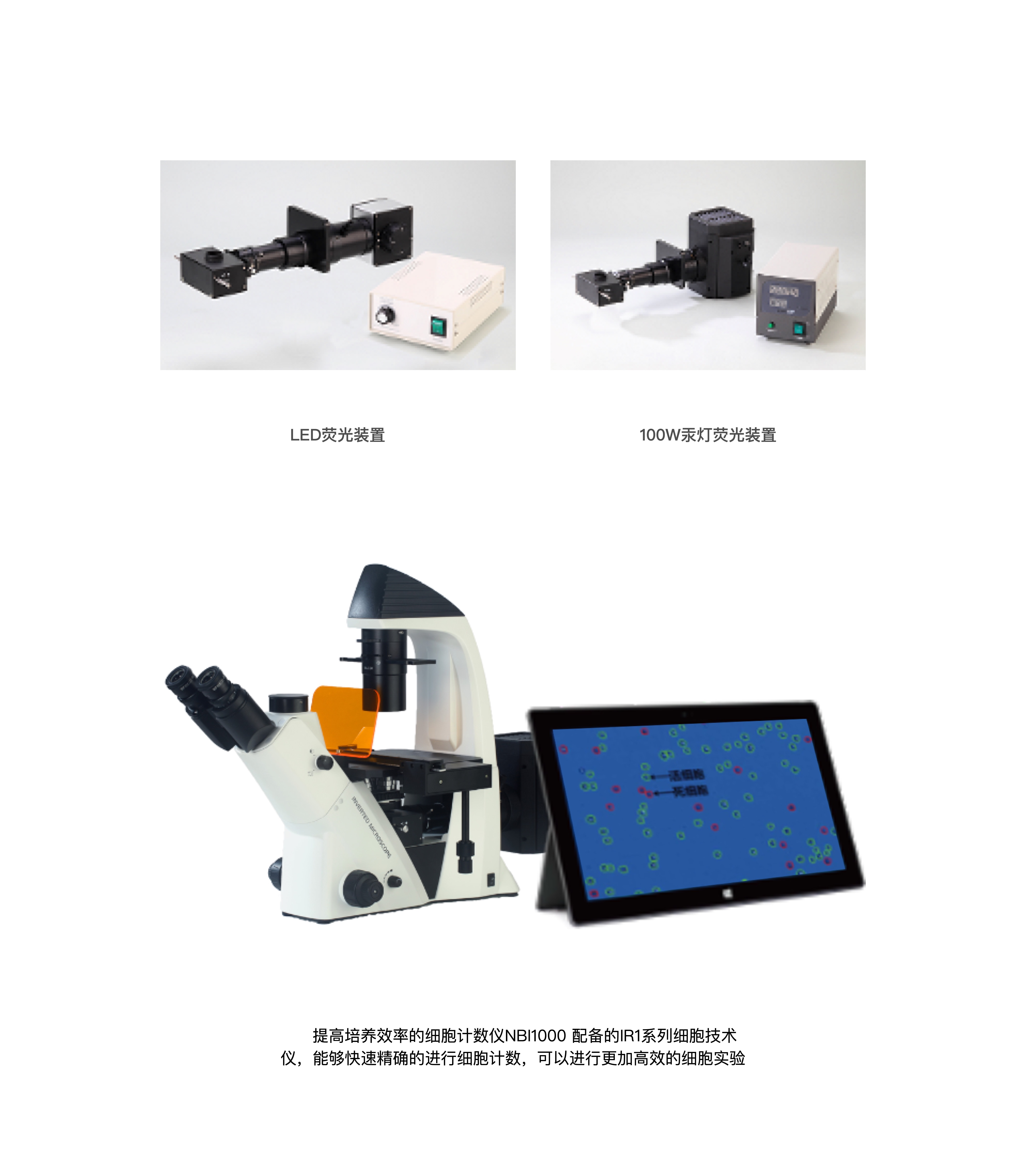 Siner 倒置荧光显微镜 NBI1000