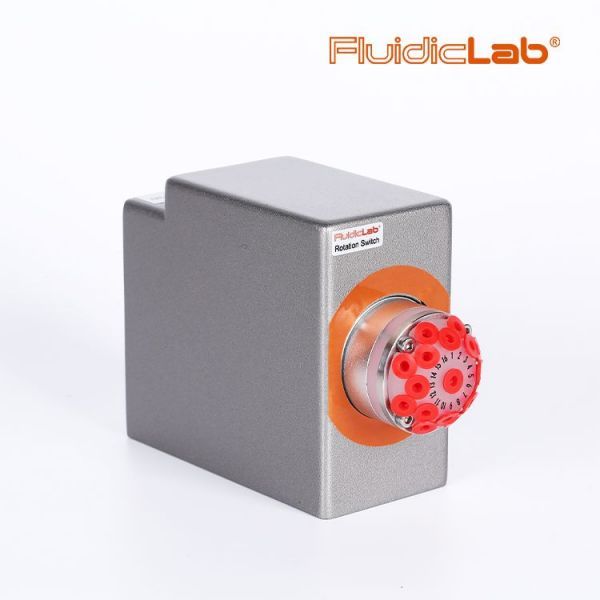 FluidicLab微流控电动旋转选通阀/切换阀