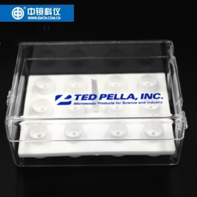 Ted Pella 进口钉形/圆柱样品台存贮盒FEI/ZEISS电镜台（盒内不含样品台)