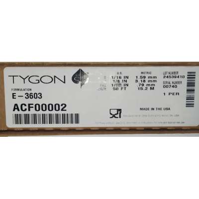 法国saint-gobain圣戈班Tygon E-3603实验室透明管ACF00002