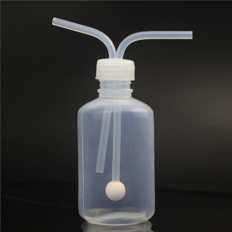 特氟龙气体吸收瓶PFA洗气瓶可定制耐酸碱