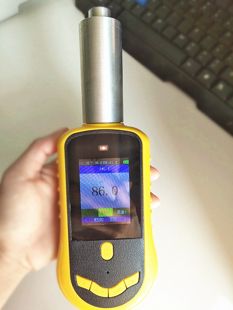 奥斯恩手持式扬尘噪声污染实时检测仪