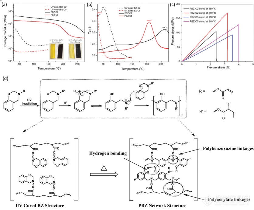 南洋理工大学《Chemical Communication》：可用于PμSL 3D打印的高强度苯并恶嗪