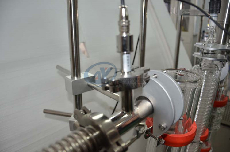 分子蒸馏仪AYAN-F80内径80mm四氟垫片材质耐腐蚀