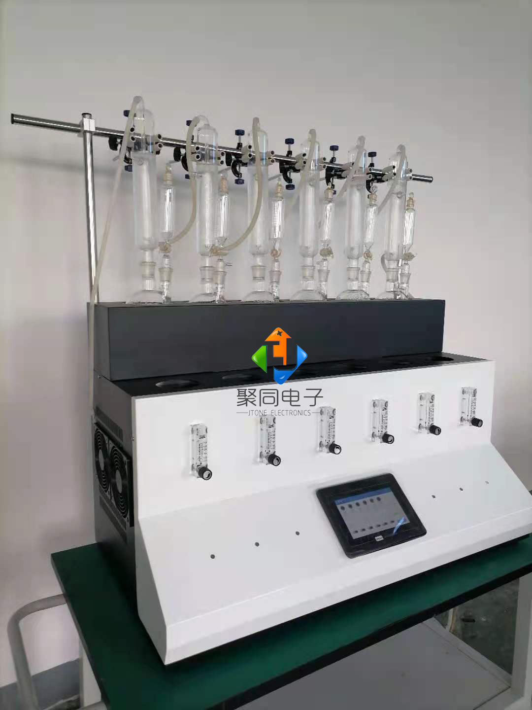 硫磺熏蒸二氧化硫蒸馏仪 制冷控温六位一体化蒸馏仪