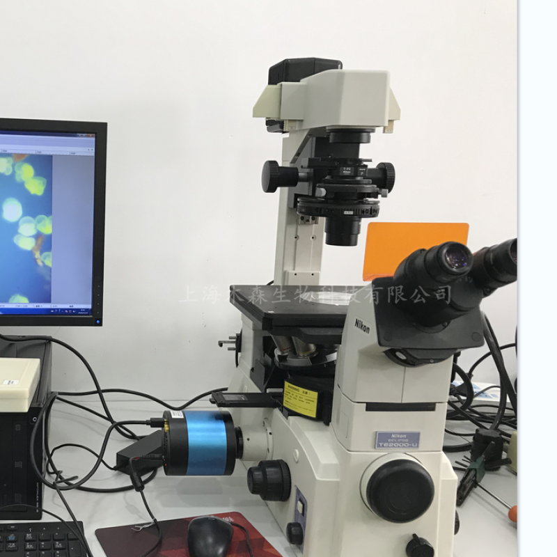 上海木森二手尼康倒置生物显微镜TE2000-U