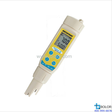 pH / 电导率 / 总溶解固体量(TDS)/ 盐度 / 温度测试笔