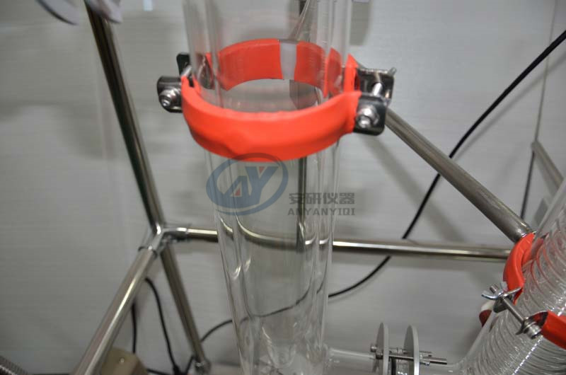 分子蒸馏仪AYAN-F80内径80mm四氟垫片材质耐腐蚀