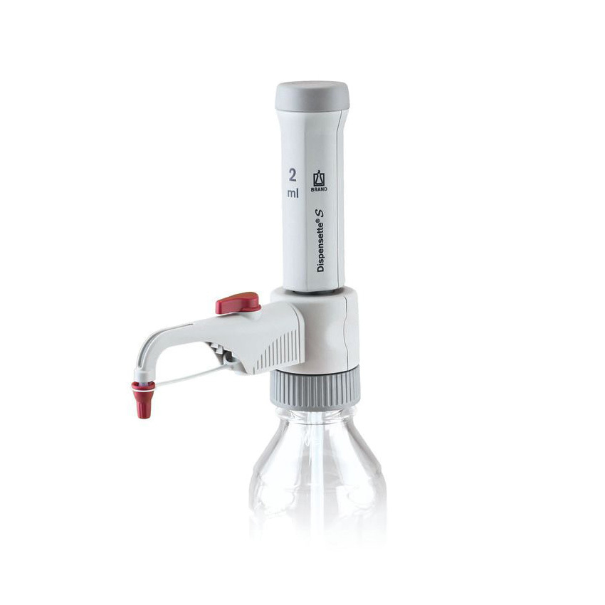 Dispensette S 固定量程瓶口移液器 2ml，红盖
