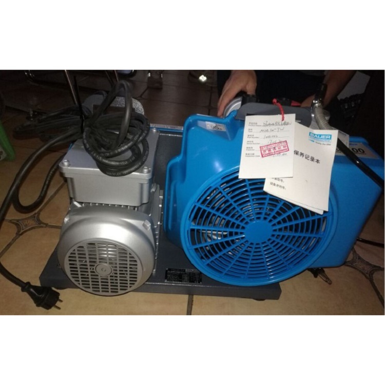 梅思安高压空气压缩机空呼充气泵100T充气步骤