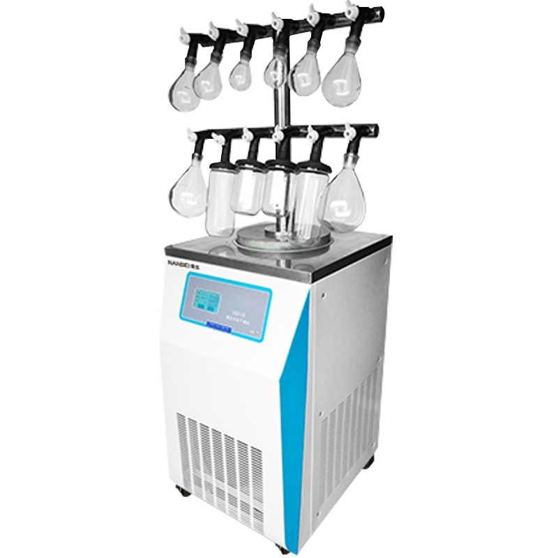 实验室冷冻干燥机，生物制品空气压缩预冻真空冻干机