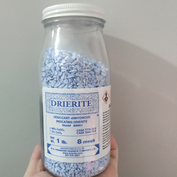 美国Indicating Drierite指示干燥剂23001 8目 1磅/瓶