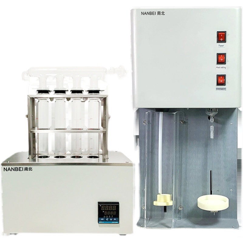 半自动凯氏定氮仪，蒸馏器装置全自动蛋白质测定仪