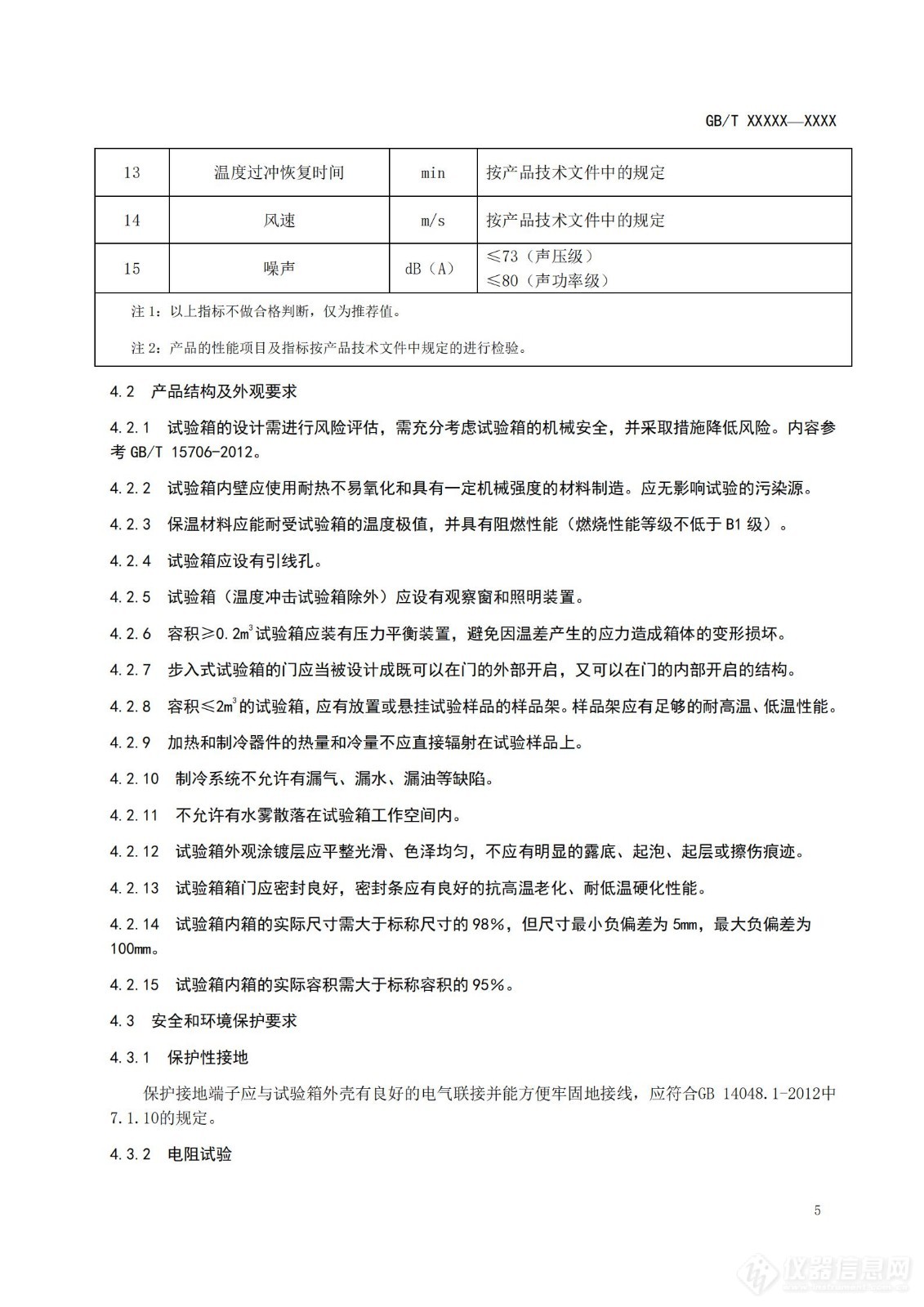 SAC/TC 526 对《高低温试验箱技术条件》国家标准征求意见稿征求意见的通知