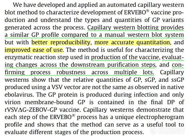 全自动毛细管Western Blot助力全球首款埃博拉疫苗ERVEBO®上市