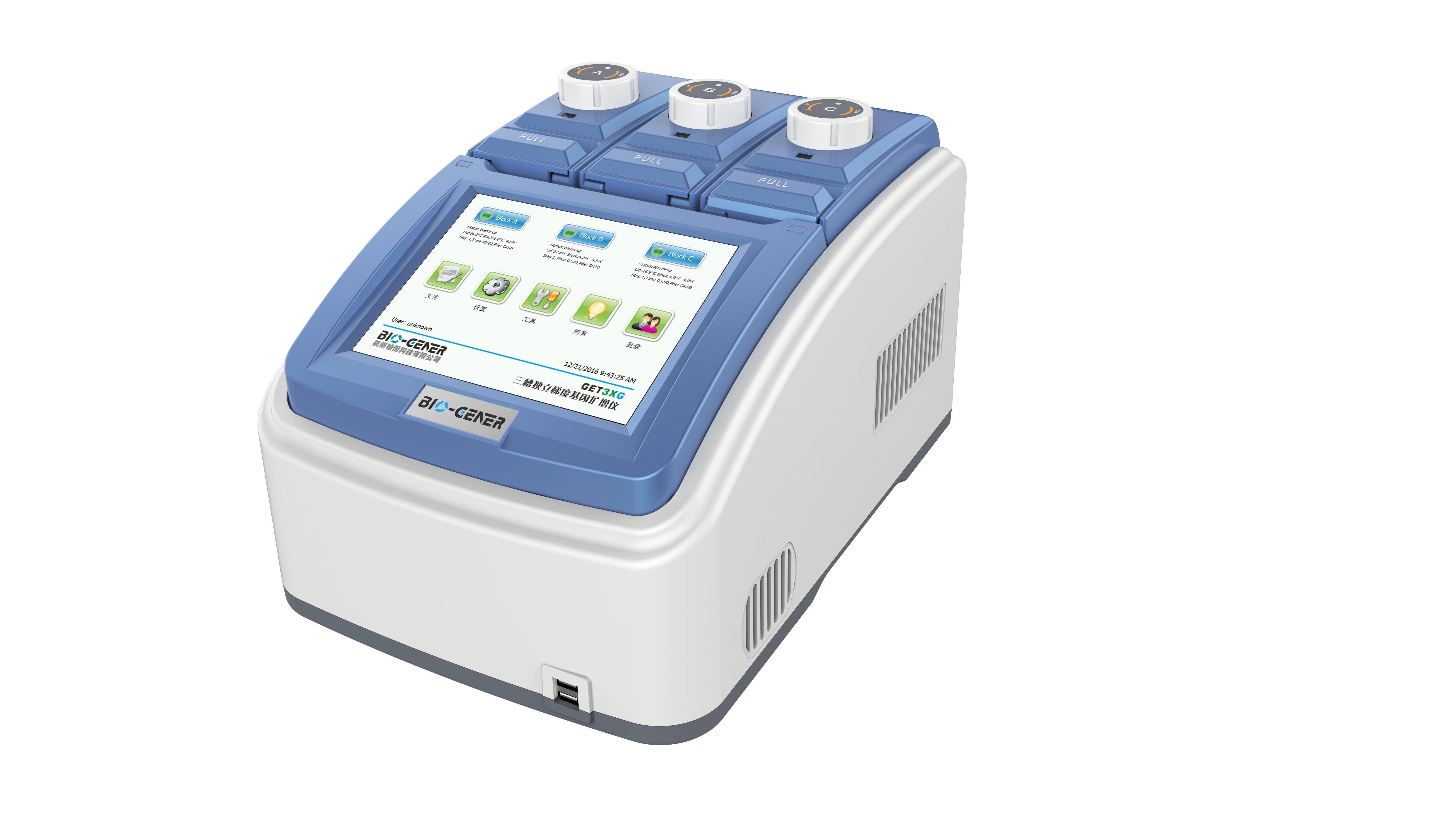 柏恒科技智能三槽梯度基因扩增仪