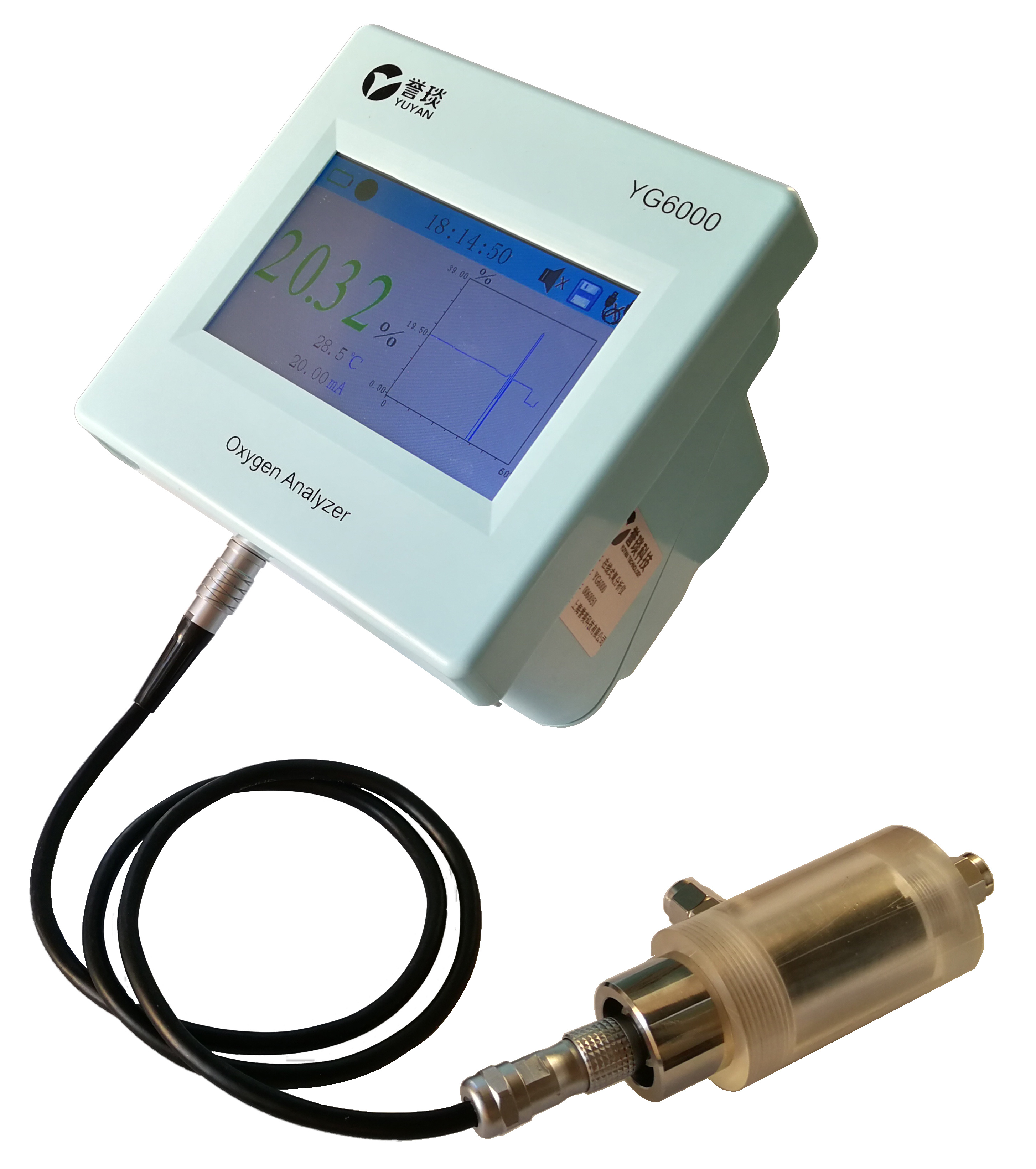 YG6000在线式气体氧分析仪