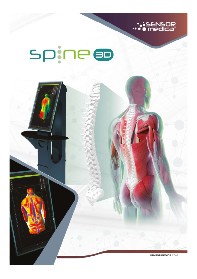 3D脊椎和姿势分析；脊柱扫描