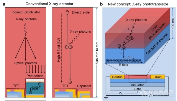 基于光电晶体管架构的X射线直接探测器研发成功