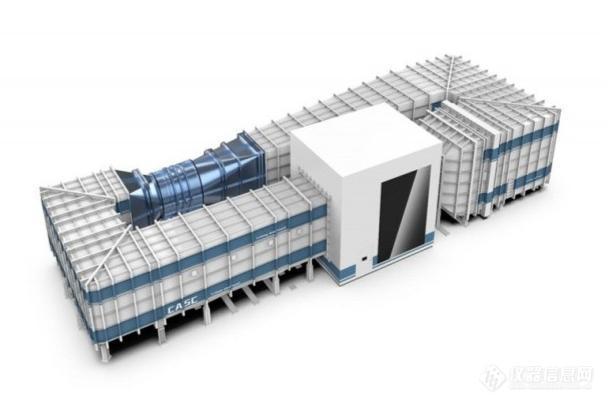 体育风洞总体外观