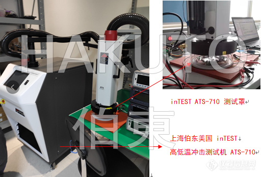 inTEST ATS-710 电源管理芯片高低温冲击测试