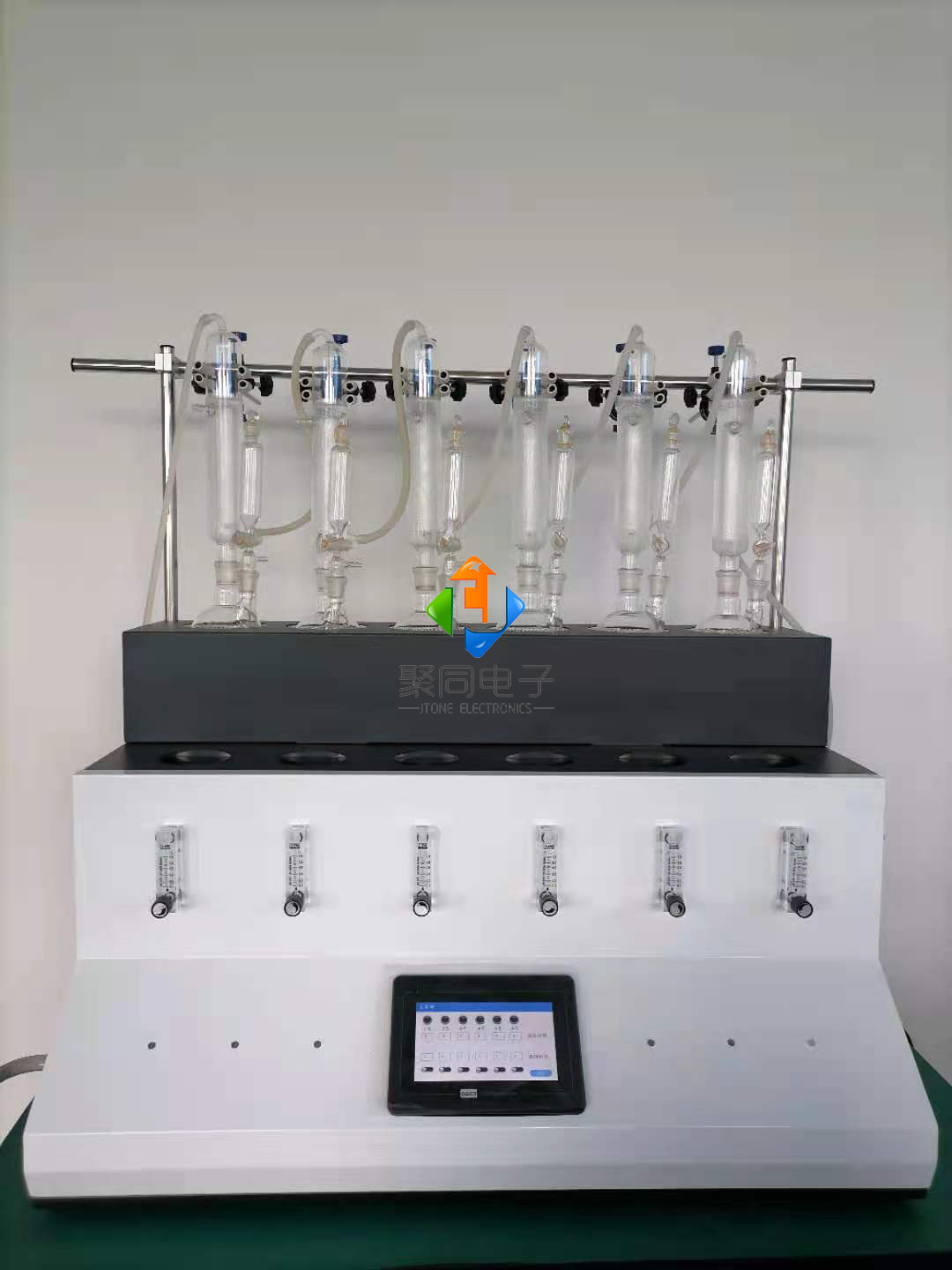 二氧化硫测定蒸馏装置4位/6位液晶触摸屏