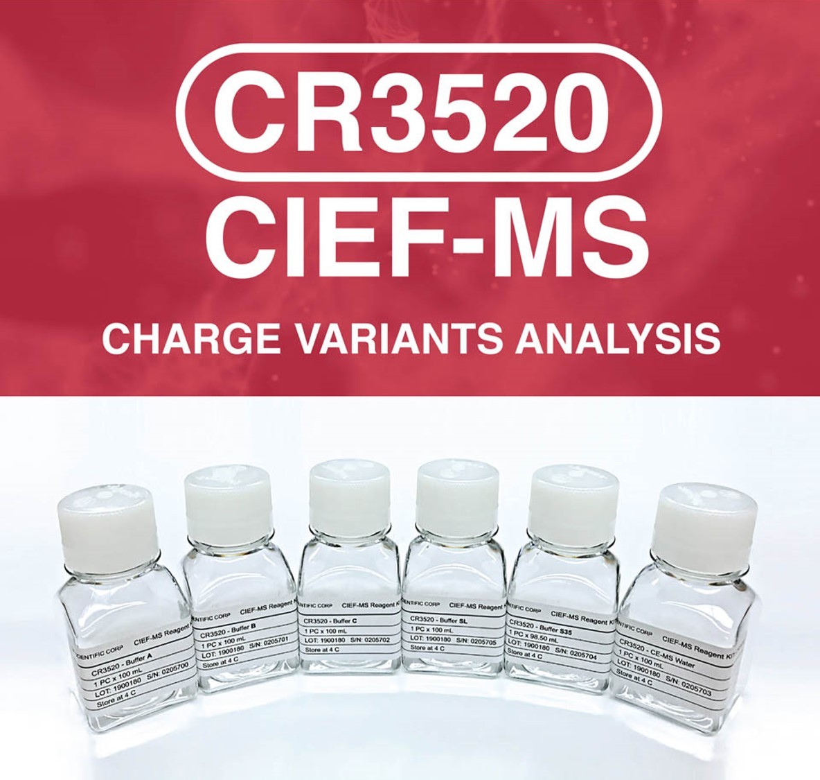 CMP CR3520 cIEF-MS Reagent Kit