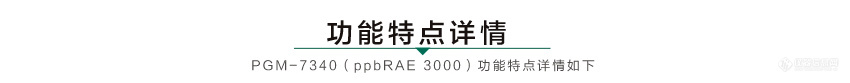 美国华瑞ppbRAE 3000 VOC气体检测仪示例图5