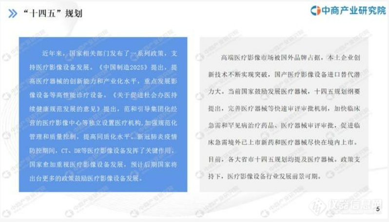 《2021年“十四五”中国医疗影像设备行业市场前景及投资研究报告》发布