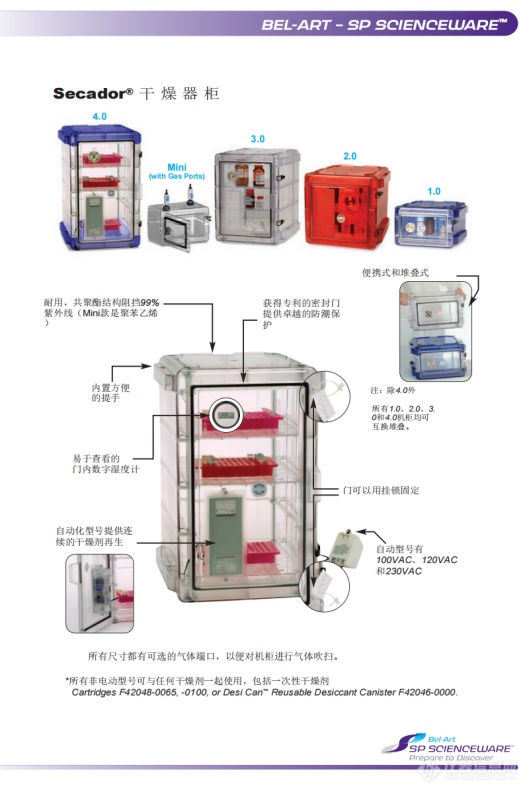 慧淘限时特惠 | SP Bel-Art SECADOR柜式自动干燥器