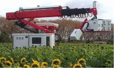 田间高通量植物表型机器人