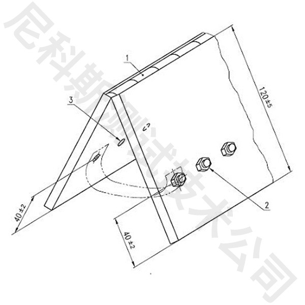 皮革低温脆裂铰链试样夹