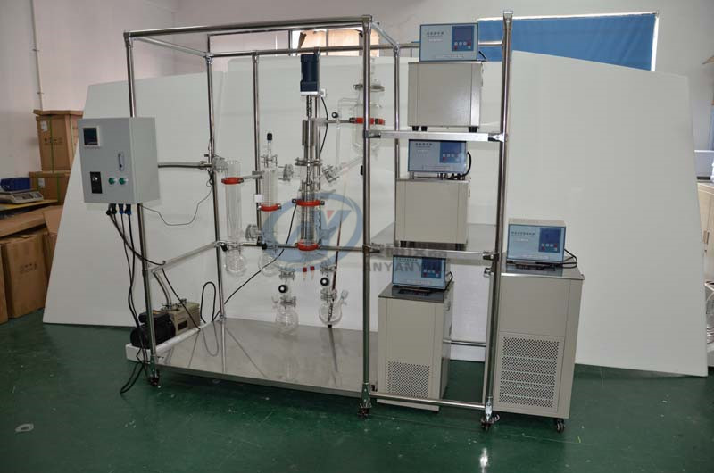 刮膜式分子蒸馏仪AYAN-F150-S实验室分子蒸馏仪安研