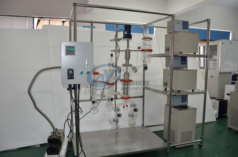 实验室分子蒸馏安研AYAN-F200-S短程分子蒸馏