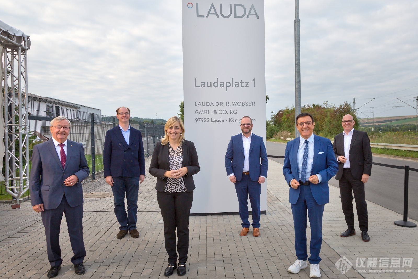 LAUDA 总部启用新地址 Laudaplatz 1