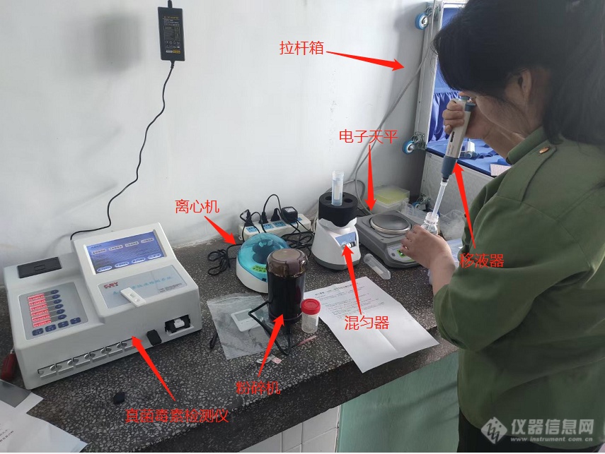 玉米呕吐毒素快速检测仪