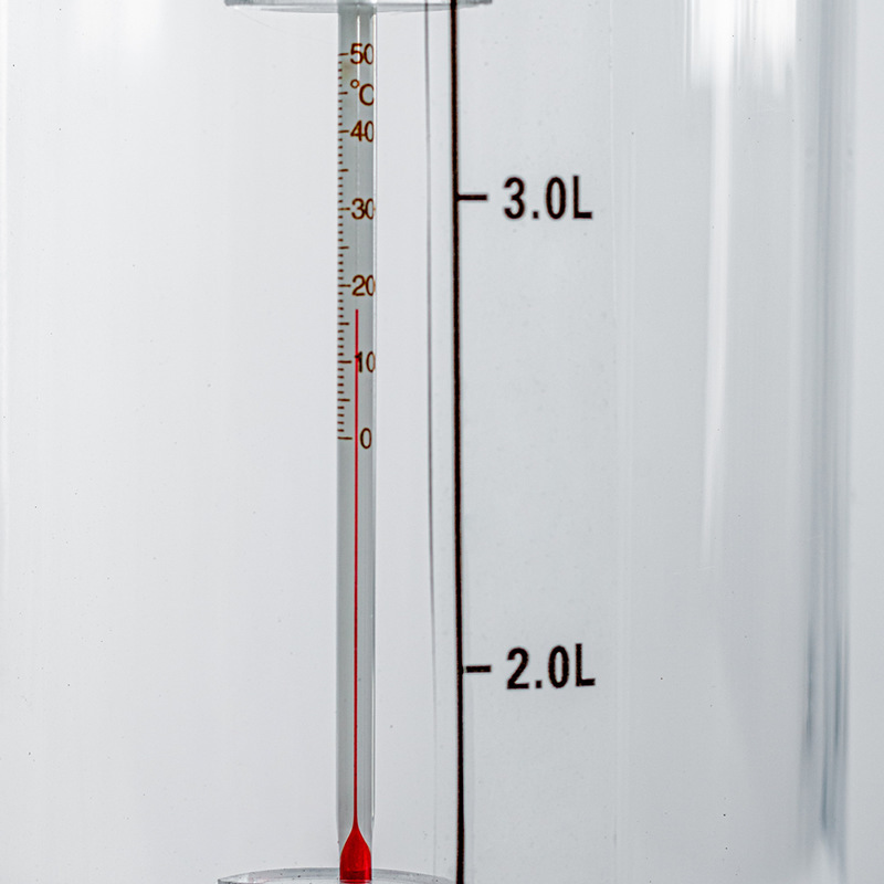有机玻璃采水器5L带温度计深水手动水质采样器2.5L