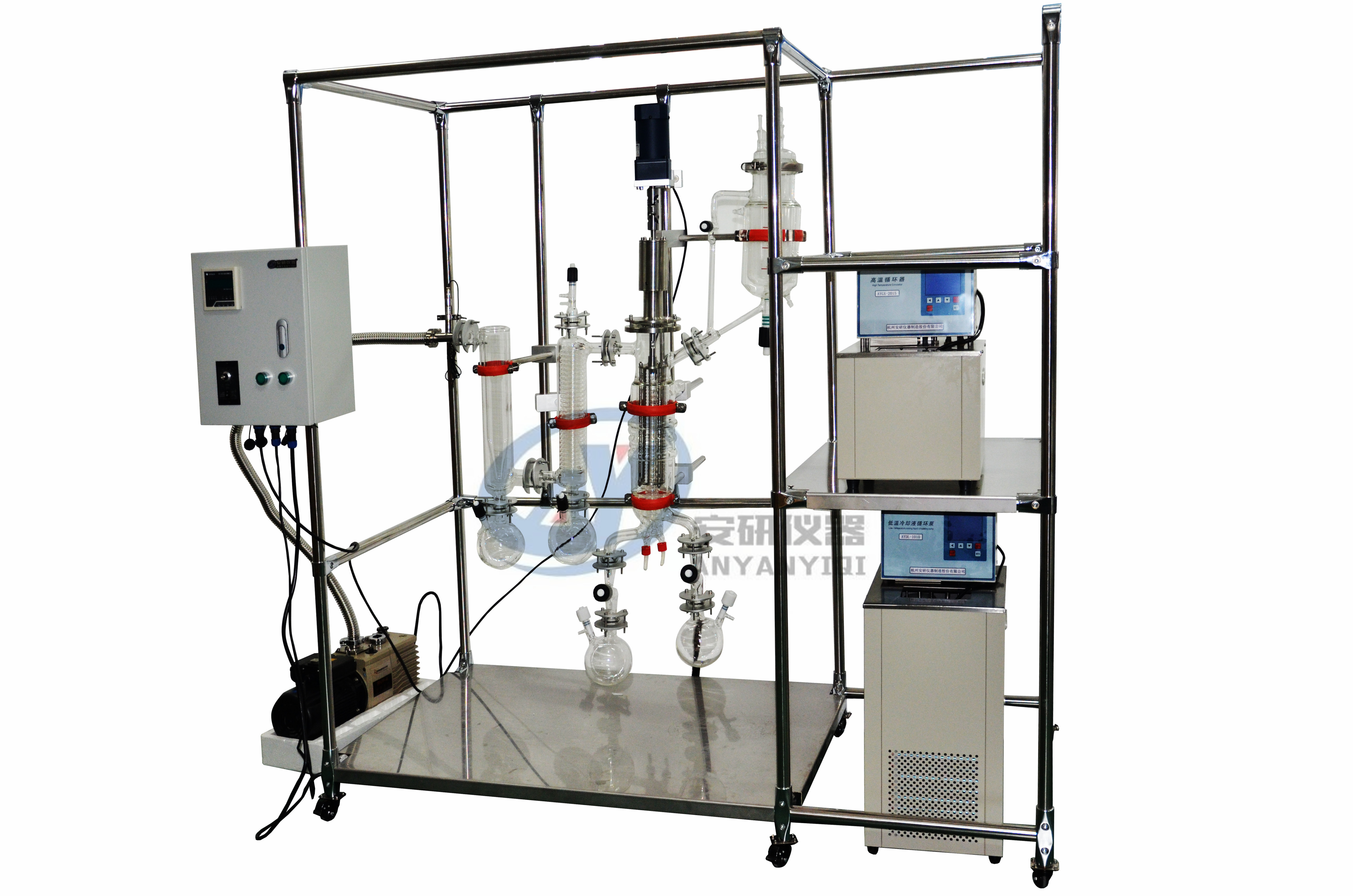 安研液液分离装置AYAN-B100实验室薄膜蒸发器