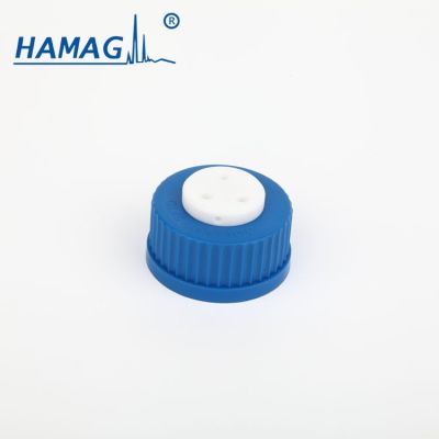 哈迈 GL45螺纹口流动相溶剂瓶三孔盖(蓝色）