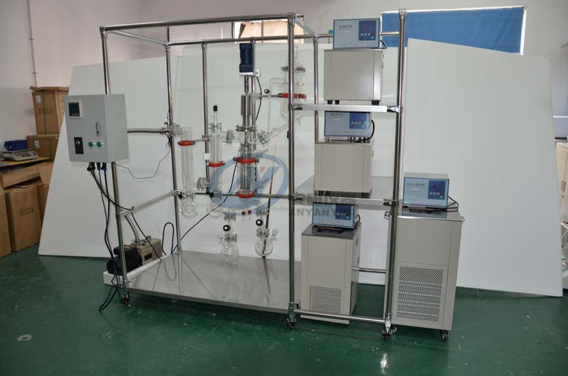 分子蒸馏仪AYAN-F100-S安研精油提取精细化学提纯设备