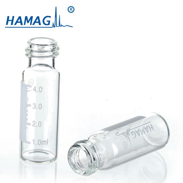 4ml螺纹透明样品瓶带刻度书写14.7*45mm印字